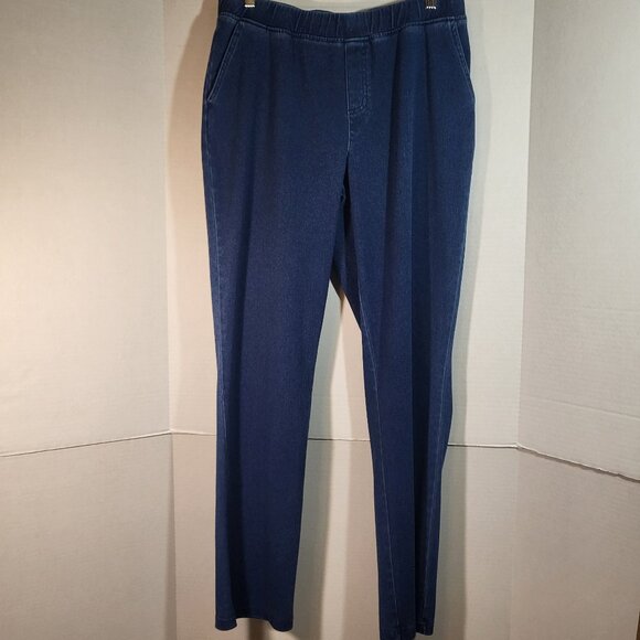 Lemon Way Denim - Lemon Way Women's Pull On Skinny Jeans Size 14 Blue